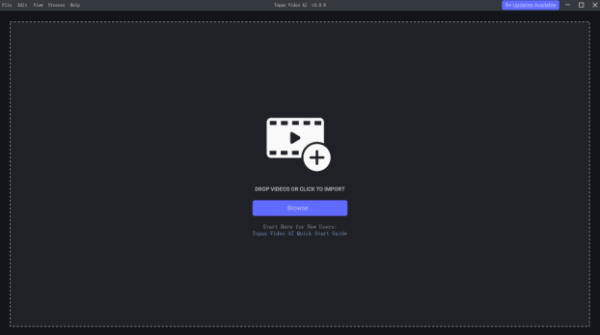 Topaz Video AI Krok 2