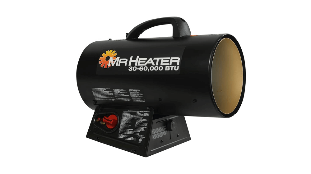 Mr. Heater MH60QFAV 60,000 BTU 便攜式丙烷強制空氣加熱器