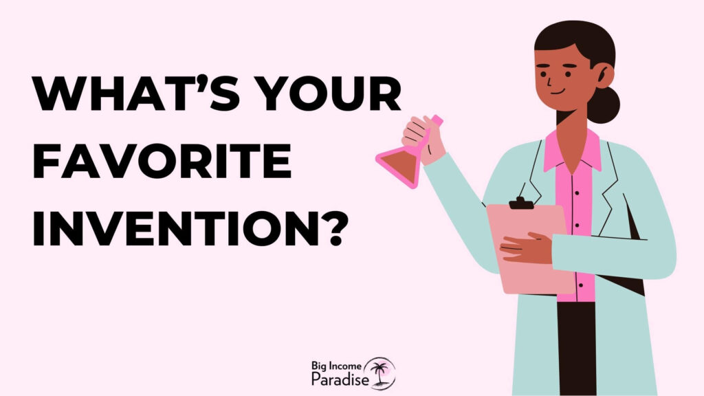 apa penemuan favorit mereka - Hari Penemu Nasional