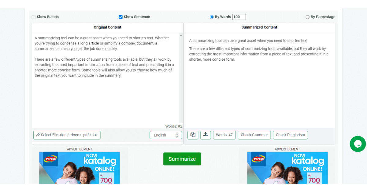 prepost-seo-editor-summarized-text
