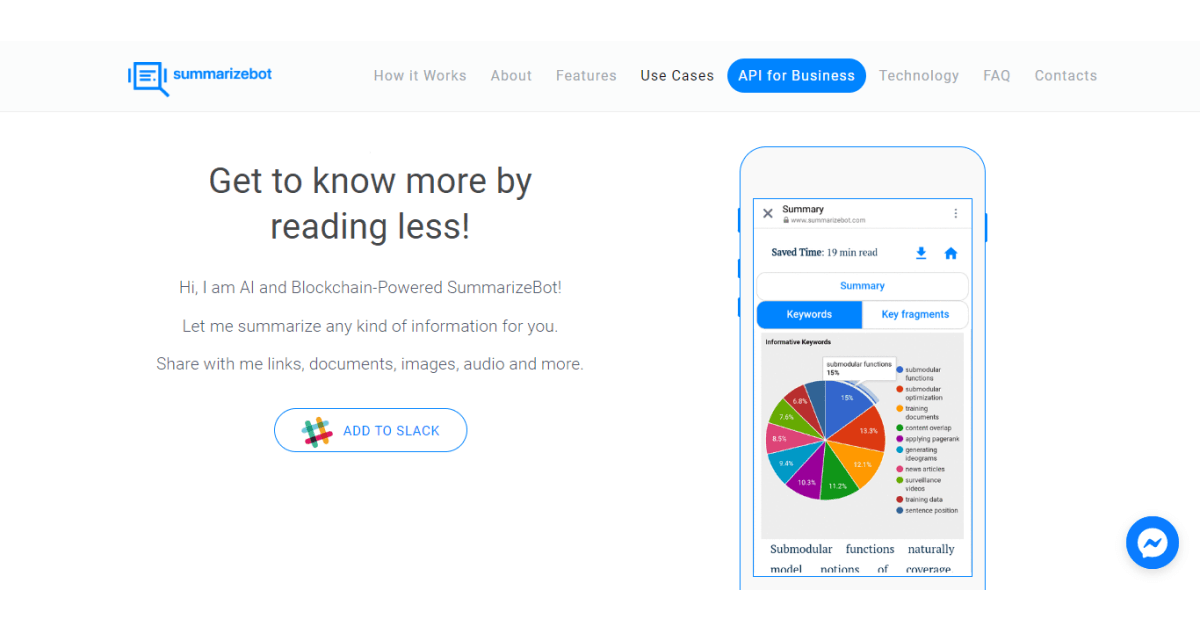резюмировать-бот-домашняя страница