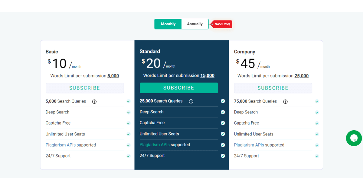 итоговая страница ценообразования