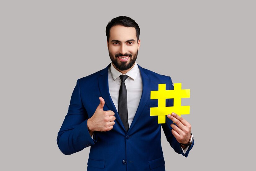 Używaj odpowiednich hashtagów