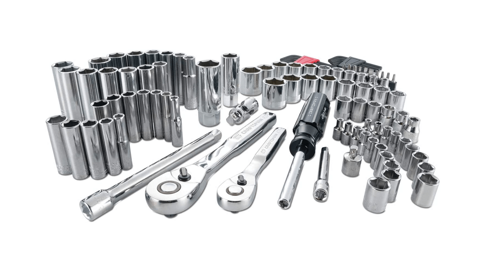 Набор торцевых головок CRAFTSMAN, 1, 4-дюймовый и 3, 8-дюймовый привод