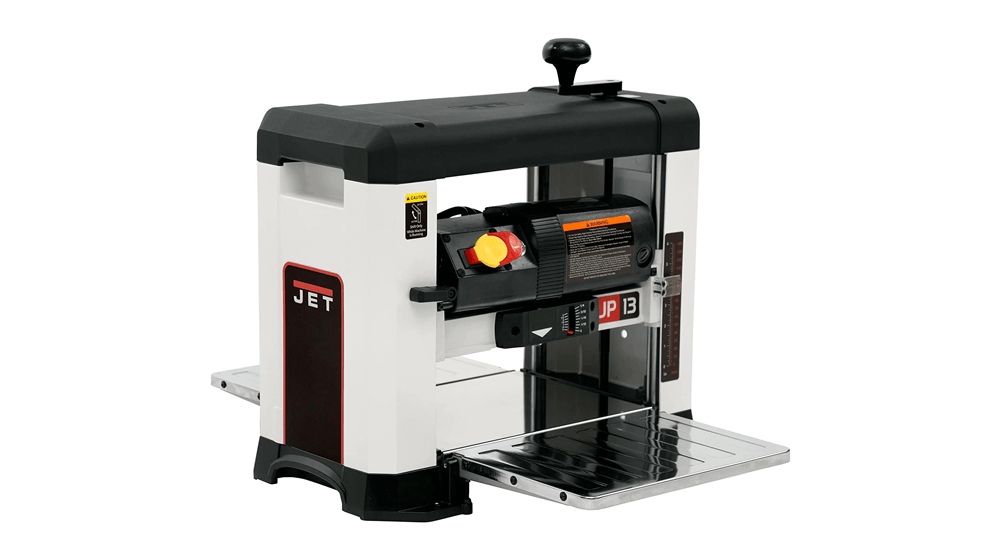 JET JWP-13BT, 13-calowa strugarka stołowa, głowica spiralna
