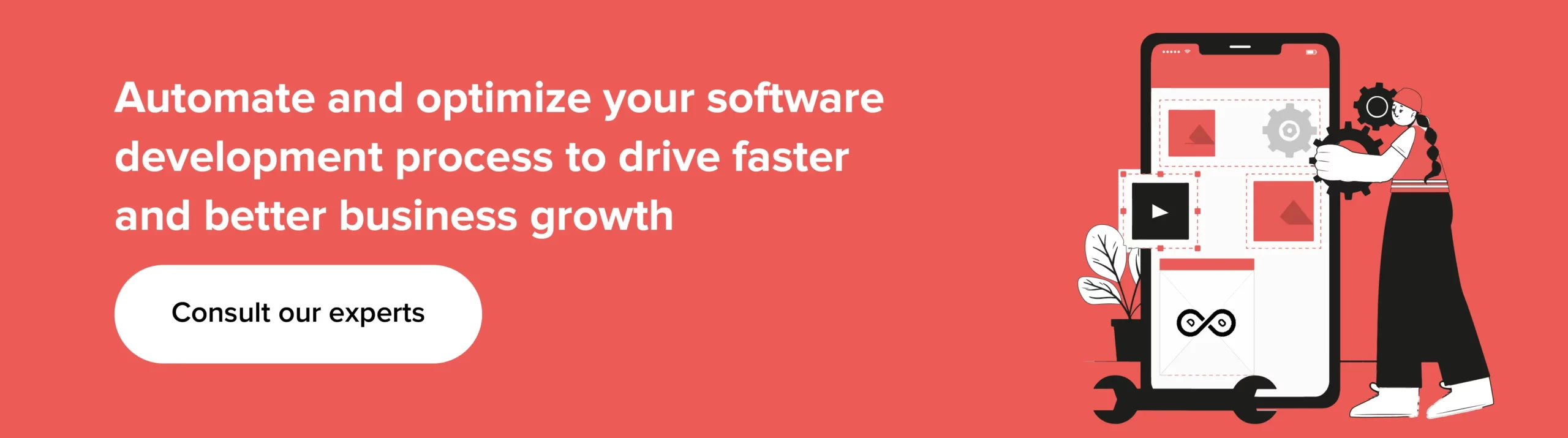 Optimize your software development process with us