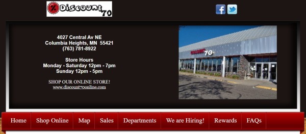 Rabais 70 - palettes en liquidation Minnesota