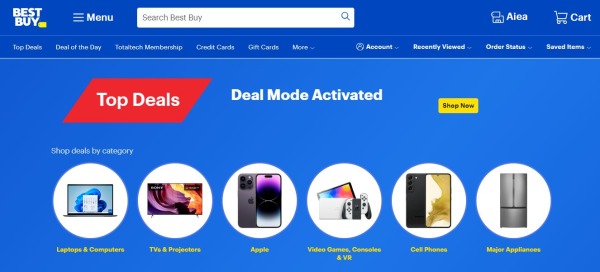 Best Buy Outlet – Eden Prairie - palettes en liquidation Minnesota