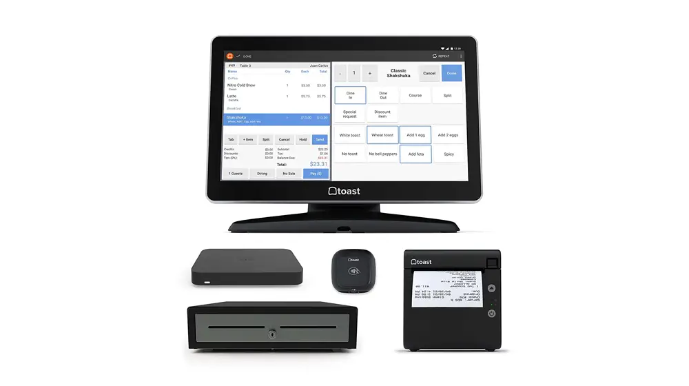 Toast - レストラン販売時点管理 (POS) スターター キット プラス - カード リーダー