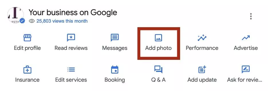 google business profile edits in search results