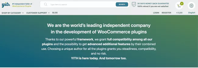 Yith 最高の WooCommerce プラグイン