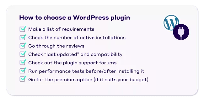 Comment choisir le plugin WordPress