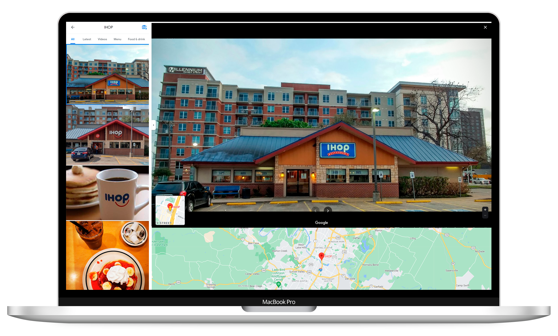 Esempio di ottimizzazione delle foto locali