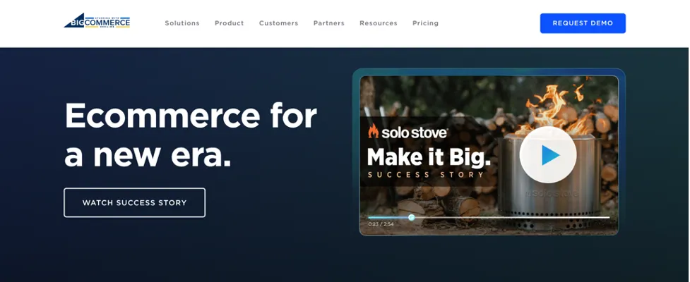 Situs web BigCommerce