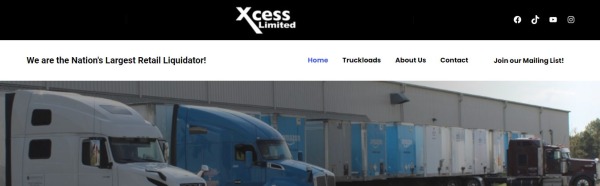 Xcess Limited - palettes de liquidation Ohio