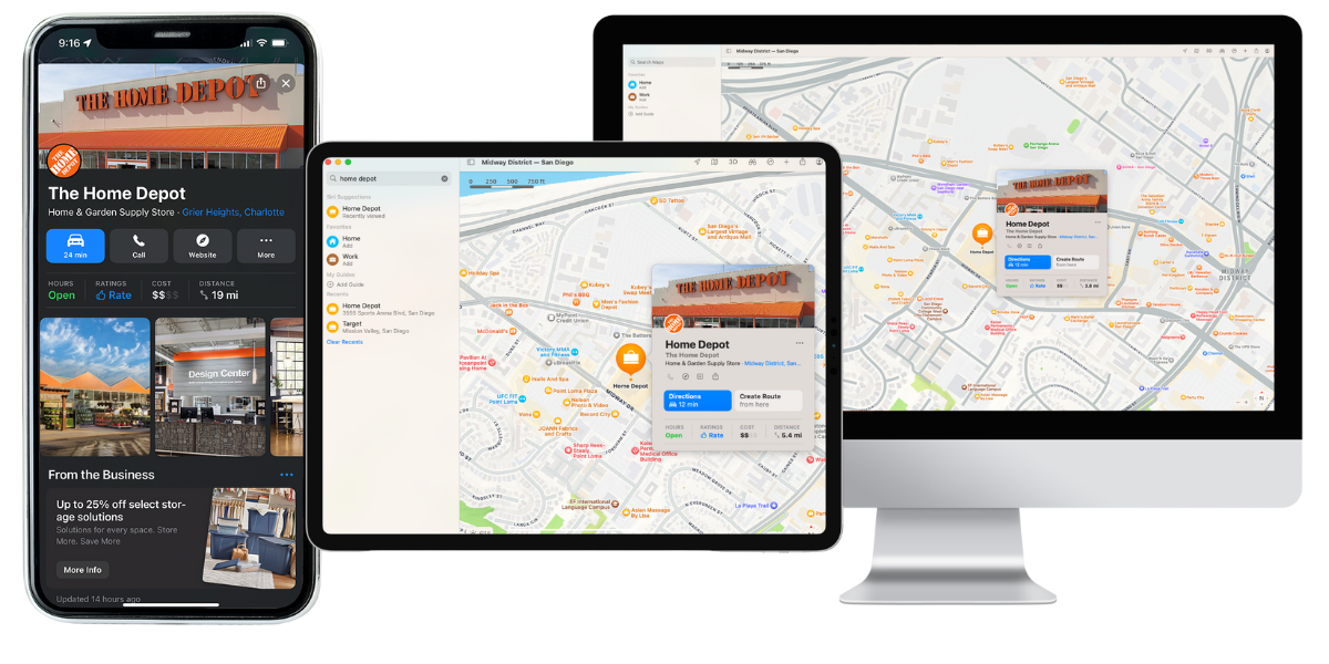 Apple 商务连接示例