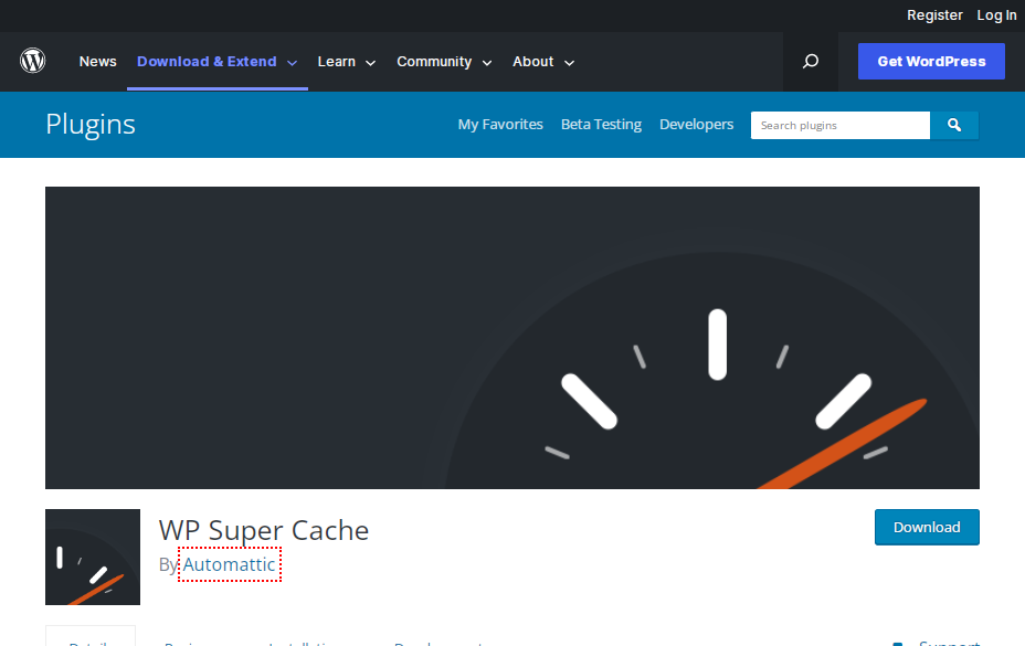 WP Супер Кэш