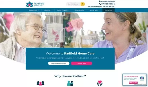 Atendimento Domiciliar Radfield