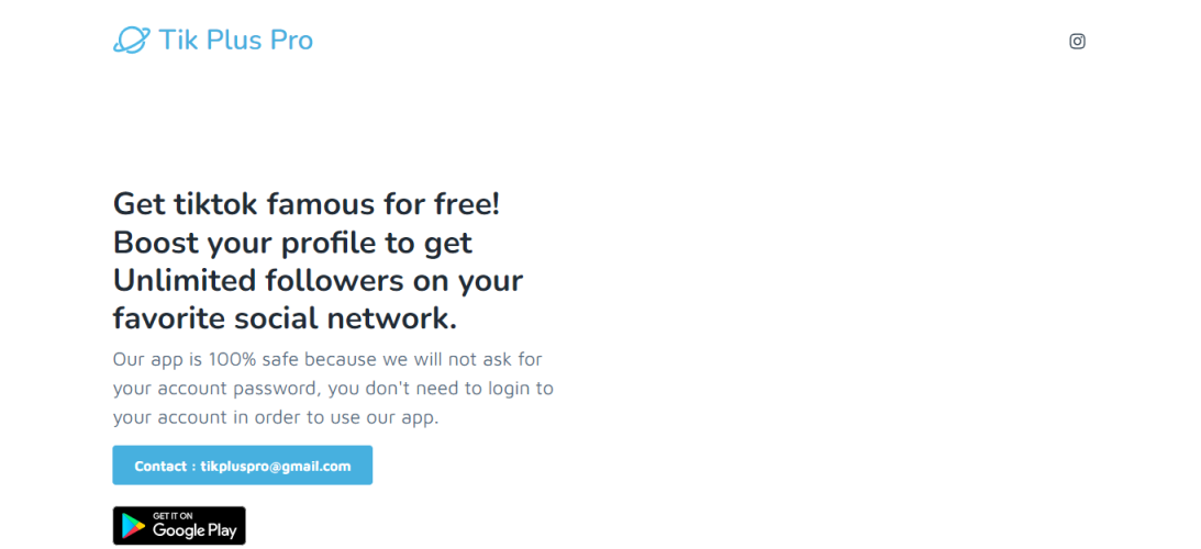 TikPlus Pro-tik tok takipçi uygulamaları