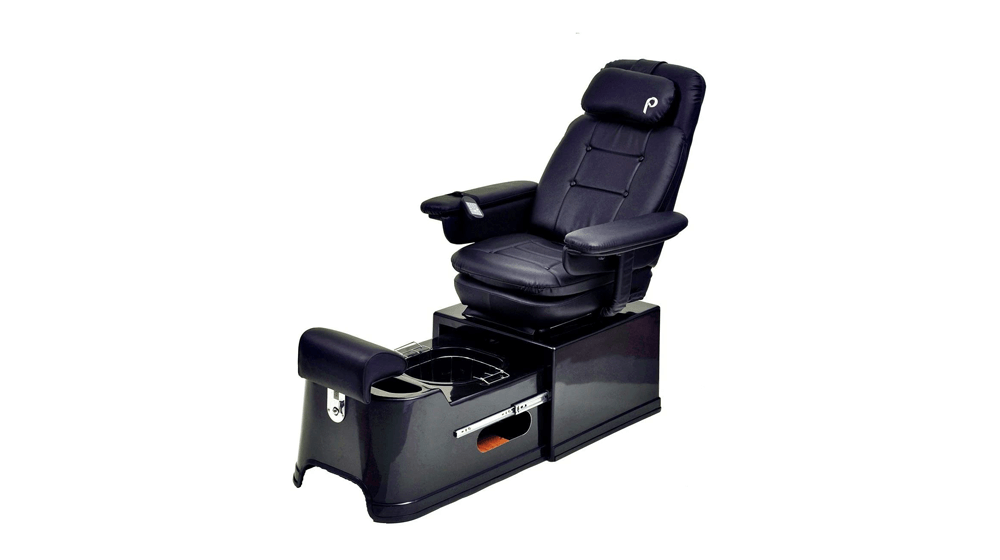 Pibbs PS92 Fibră de sticlă Spa pedichiură fără instalații sanitare, cu cada Footsie cu căptușeli de unică folosință