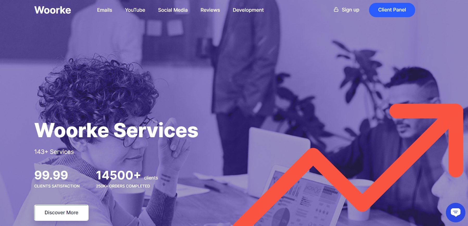 Woorke- Site-uri pentru a cumpăra conturi Gmail