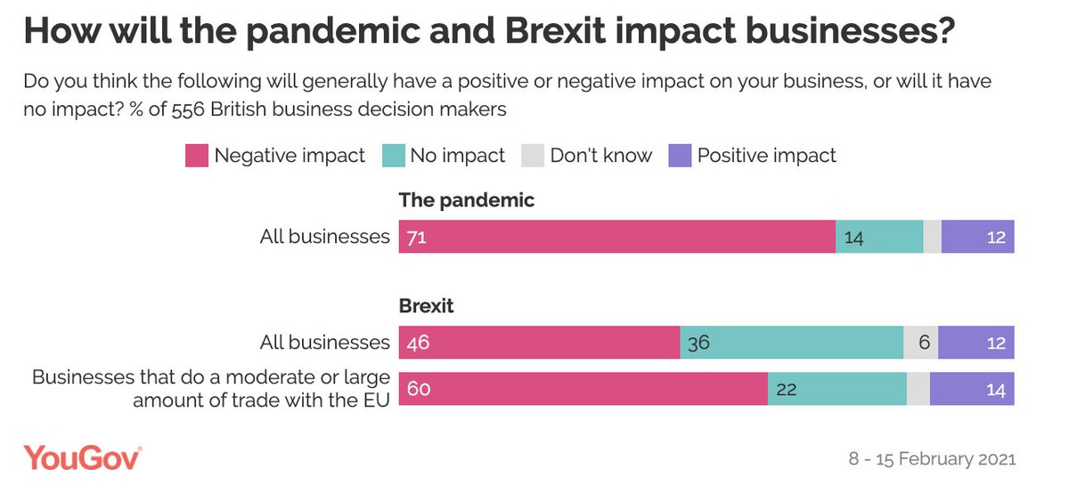 Brexit パンデミックの影響