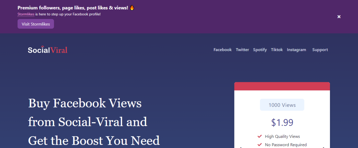 SocialViral - Cumpărați vizualizări live pe Facebook