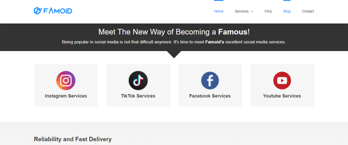Famoid - Cumpărați vizualizări live pe Facebook