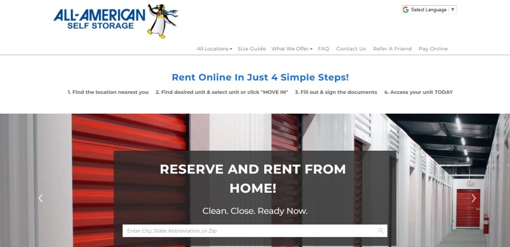 全美国自助仓储