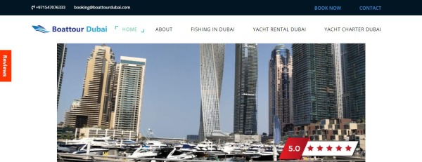 Excursion en bateau à Dubaï - location de bateaux à Dubaï