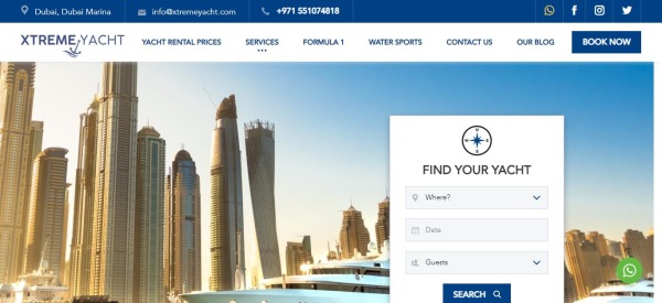 Location de yachts et de bateaux Xtreme