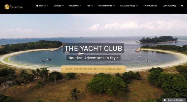 The Yacht Club - location de yacht singapour