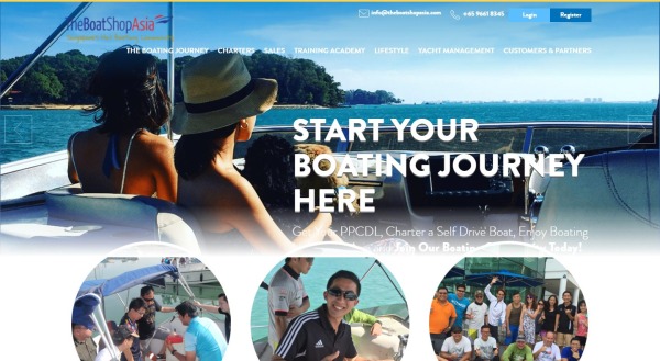 Le magasin de bateaux Asie