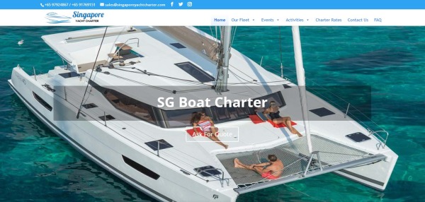 Singapore Yacht Charters - location de yachts singapour