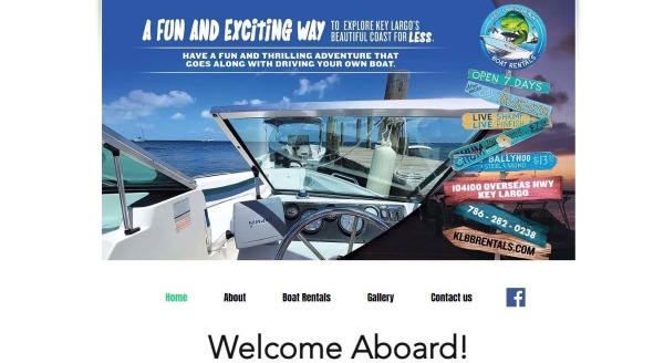 Key Largo Beach Boat Rentals and Bait Shop - location de bateaux key largo
