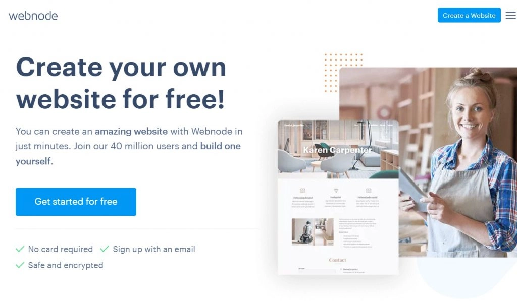 Webnode Créateur de site Web facile et gratuit