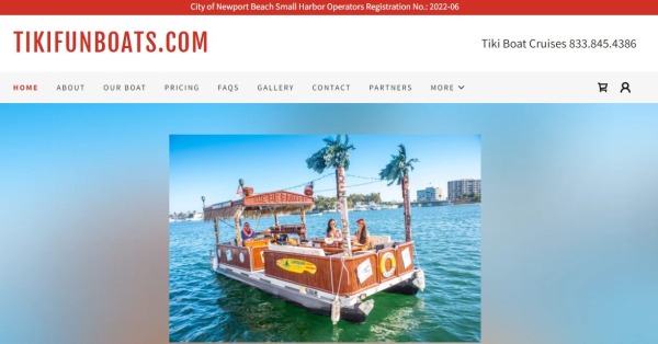 Tiki Fun Boats - location de yachts newport