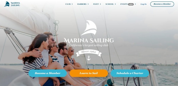 Marina Sailing - location de yachts newport