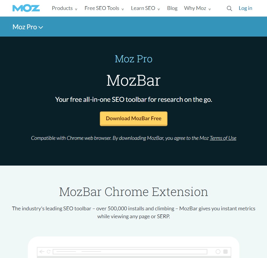 Moz-MozBar-확장