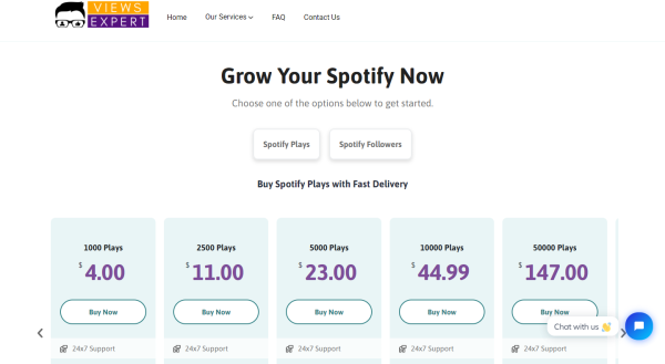 ViewsExpert - Spotify боты