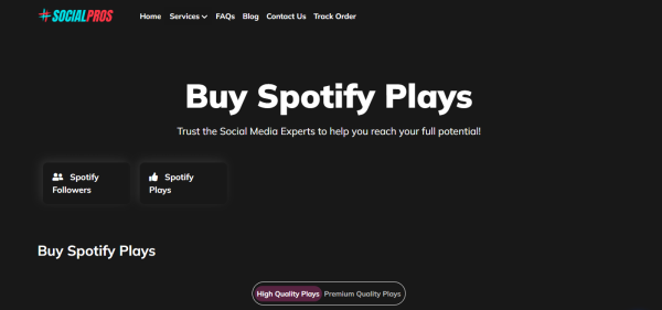 SocialPros - Spotify боты