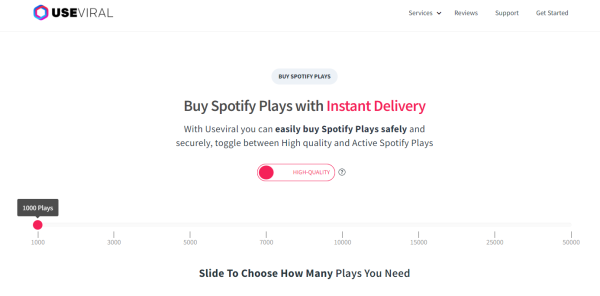 UseViral - Spotify боты