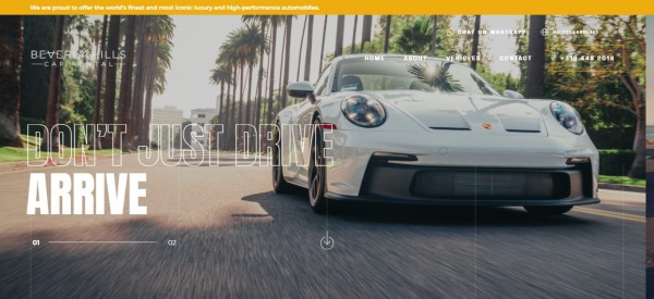 Beverly Hills louer une voiture