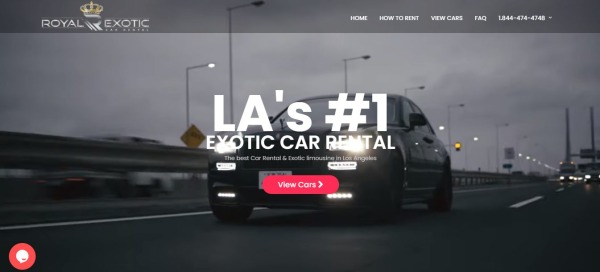 Location de voitures exotiques royales