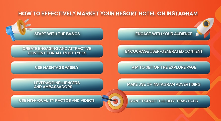 Instagram에서 리조트 호텔을 효과적으로 마케팅하는 방법 | 인퀴빅스