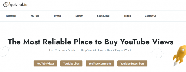 Getviral - YouTube-Aufrufe kaufen