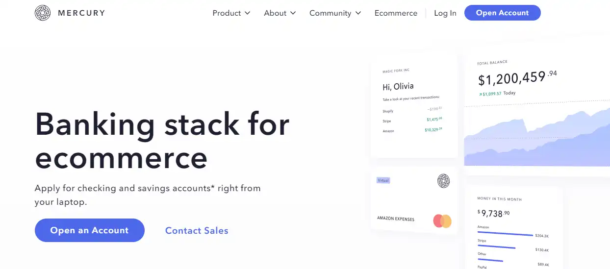 Najlepsze internetowe konta bankowe dla firm 3 Mercury - best business checking account