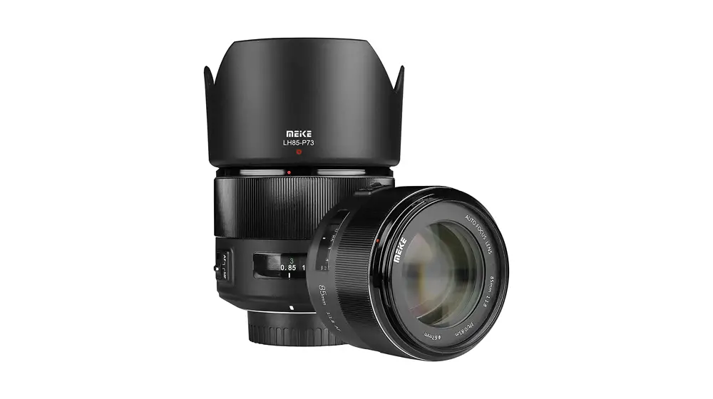 Obiectiv teleobiectiv Meike 85 mm f1.8 cu deschidere largă pentru cadru complet cu focalizare automată pentru Nikon
