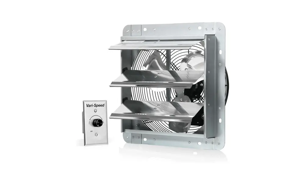 KEN BROWN 12 英寸可变百叶窗排气扇