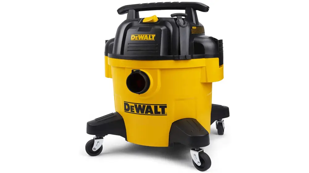 DeWALT DXV06P 6 galon Poly Wet, Dry Vac, sarı